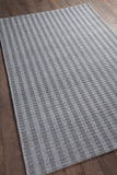 Chandra Rugs Gisela 70% Wool + 30% Viscose Hand-Woven Contemporary Rug Grey 9' x 13'