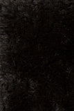 Chandra Rugs Giulia 100% Polyester Hand-Woven Contemporary Shag Rug Charcoal 9' x 13'