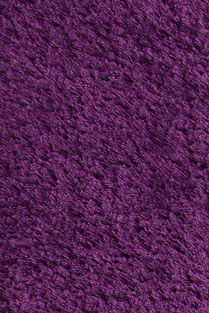 Chandra Rugs Giulia 100% Polyester Hand-Woven Contemporary Shag Rug Purple 9' x 13'
