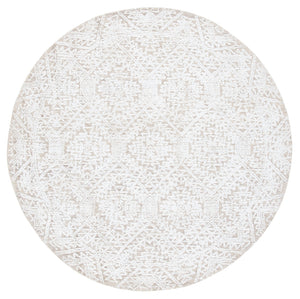 Glamour 301 Hand Tufted 60% Wool, 20% Viscose, 20% Cotton Contemporary Rug Beige 60% Wool, 20% Viscose, 20% Cotton GLM301B-6R