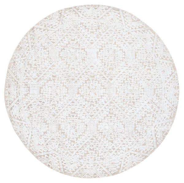 Glamour 301 Hand Tufted 60% Wool, 20% Viscose, 20% Cotton Contemporary Rug Beige 60% Wool, 20% Viscose, 20% Cotton GLM301B-6R
