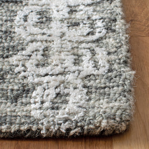 Glamour 302 Hand Tufted 60% Wool, 20% Viscose, 20% Cotton Contemporary Rug Charcoal 60% Wool, 20% Viscose, 20% Cotton GLM302H-5