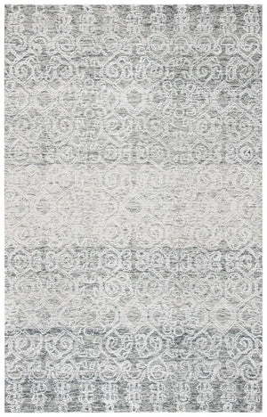 Glamour 302 Hand Tufted 60% Wool, 20% Viscose, 20% Cotton Contemporary Rug Charcoal 60% Wool, 20% Viscose, 20% Cotton GLM302H-9