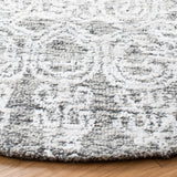 Glamour 302 Hand Tufted 60% Wool, 20% Viscose, 20% Cotton Contemporary Rug Charcoal 60% Wool, 20% Viscose, 20% Cotton GLM302H-6R