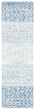 Glamour 304 Hand Tufted 60% Wool, 20% Viscose, 20% Cotton Contemporary Rug Blue / Ivory 60% Wool, 20% Viscose, 20% Cotton GLM304M-28