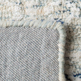 Glamour 304 Hand Tufted 60% Wool, 20% Viscose, 20% Cotton Contemporary Rug Blue / Ivory 60% Wool, 20% Viscose, 20% Cotton GLM304M-9