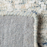 Glamour 304 Hand Tufted 60% Wool, 20% Viscose, 20% Cotton Contemporary Rug Blue / Ivory 60% Wool, 20% Viscose, 20% Cotton GLM304M-5