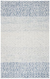 Glamour 304 Hand Tufted 60% Wool, 20% Viscose, 20% Cotton Contemporary Rug Blue / Ivory 60% Wool, 20% Viscose, 20% Cotton GLM304M-5