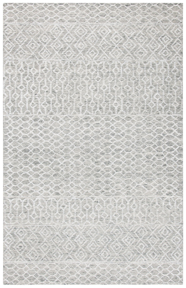 Glm305 Hand Tufted 60% Wool, 20% Viscose, 20% Cotton Contemporary Rug Green / Ivory 60% Wool, 20% Viscose, 20% Cotton GLM305Y-5