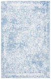 Glamour 559 Hand Tufted 25% Wool & 75% Viscose Rug in Blue, Ivory 8ft x 11ft