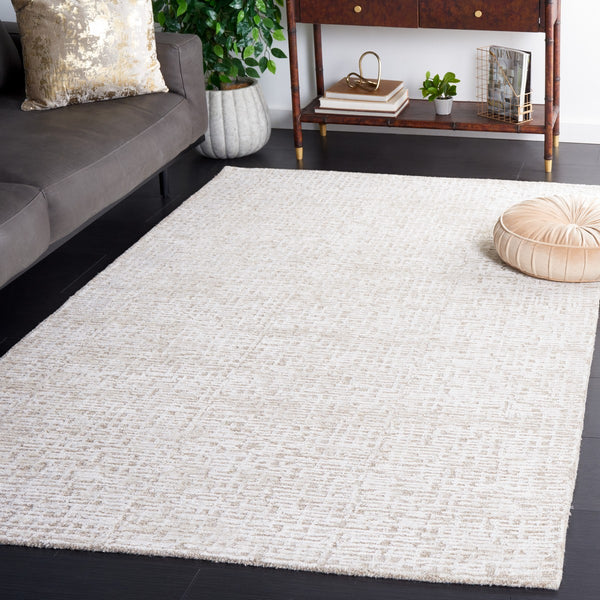 Safavieh Glamour 601 Modern Hand Tufted Rug Natural / Ivory GLM601A-8