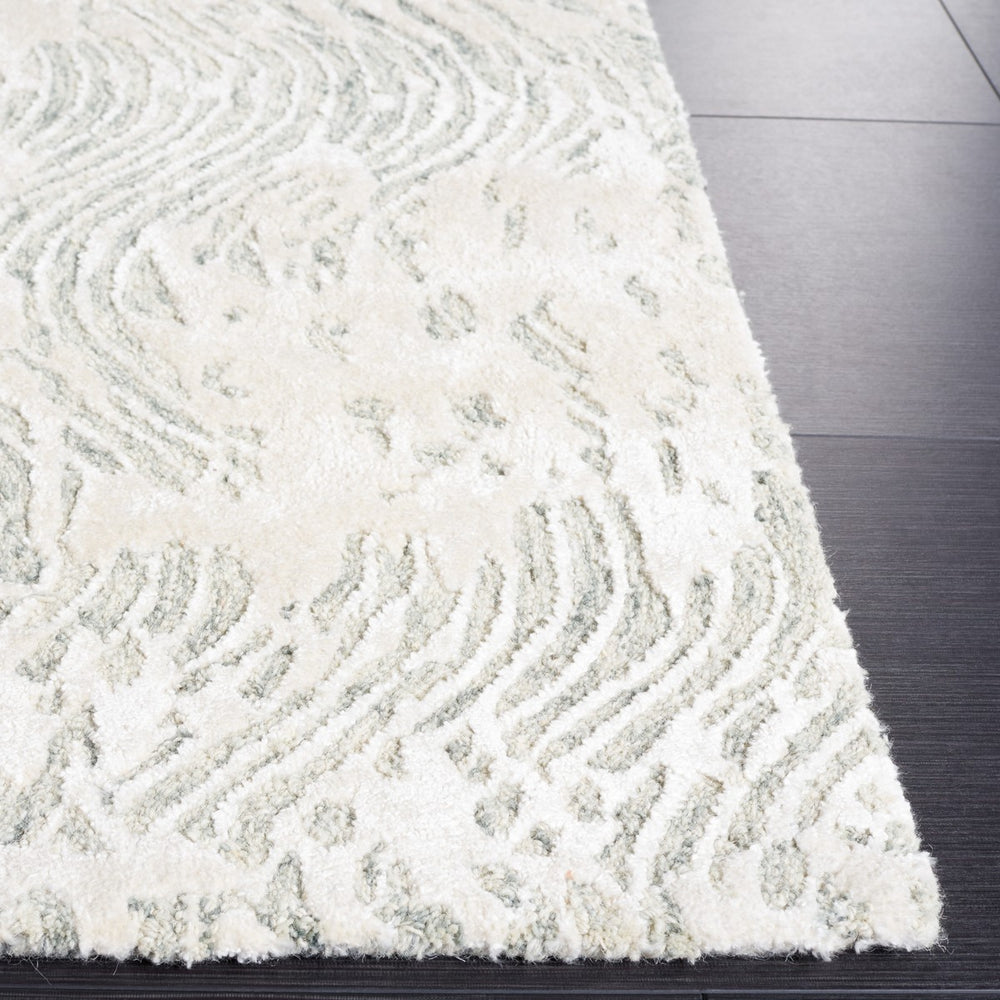 Safavieh Glamour 605 Modern Hand Tufted Rug Grey / Ivory GLM605F-8