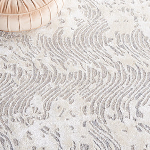 Safavieh Glamour 605 Modern Hand Tufted Rug Light Grey / Ivory GLM605G-8