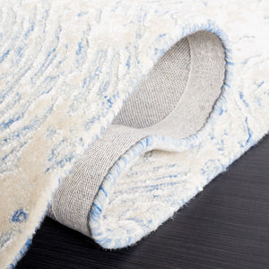 Safavieh Glamour 605 Modern Hand Tufted Rug Blue / Ivory GLM605M-8