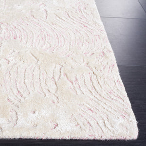 Safavieh Glamour 605 Modern Hand Tufted Rug Pink / Ivory GLM605U-8