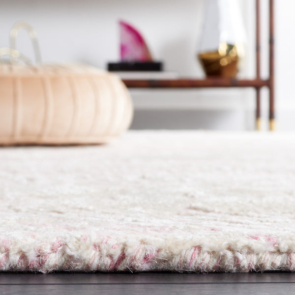 Safavieh Glamour 605 Modern Hand Tufted Rug Pink / Ivory GLM605U-8