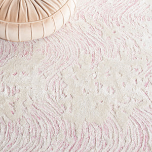 Safavieh Glamour 605 Modern Hand Tufted Rug Pink / Ivory GLM605U-8