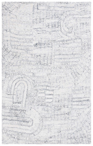 Safavieh Glamour 606 Geometric Hand Tufted Rug Grey / Ivory GLM606F-8