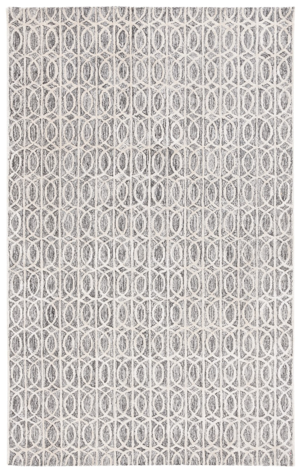 Safavieh Glamour 607 Modern Hand Tufted Rug Grey / Ivory GLM607H-5