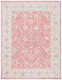 Glamour 628  Hand Tufted 100%Wool Pile Rug Pink / Beige