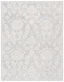 Glamour 651  Hand Tufted 100% Wool Pile Rug Blue / Ivory