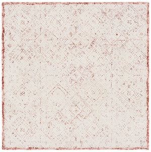 Glamour 660  Hand Tufted 100% Wool Pile Rug Pink / Ivory