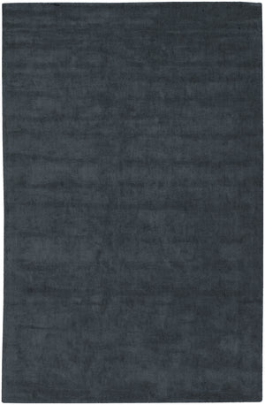 Chandra Rugs Gloria 100% Viscose Hand-Woven Contemporary Rug Charcoal/Grey 9' x 13'