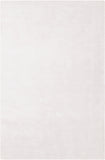 Chandra Rugs Gloria 100% Viscose Hand-Woven Contemporary Rug White 9' x 13'