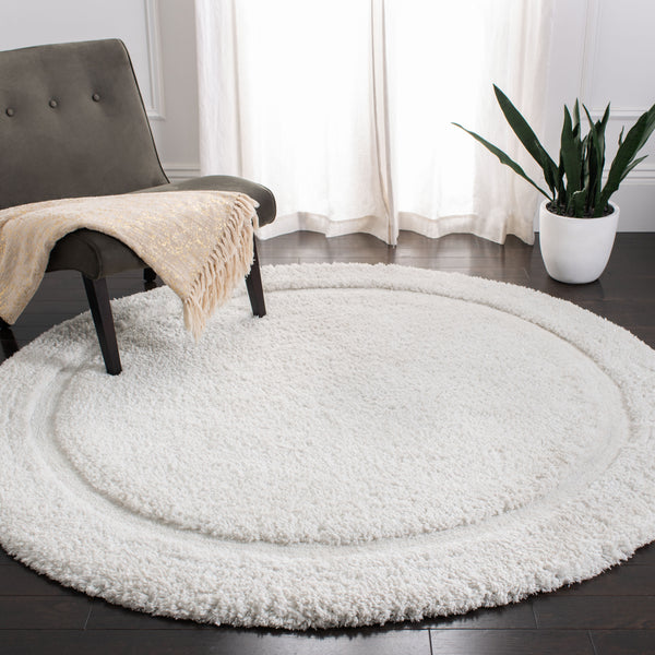 Glamour Shag Hand-Tufted Area Rug - Luxurious 1.5" Pile Height, Soft Polyester & Cotton Blend