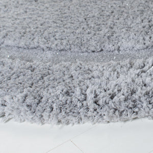 Glamour Shag Hand-Tufted Area Rug - Luxurious 1.5" Pile Height, Soft Polyester & Cotton Blend