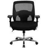 English Elm EE1935 Contemporary Commercial Grade Big & Tall Office Chair Black EEV-14090