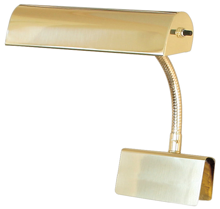 Grand Piano Lamp 10" Polished Brass