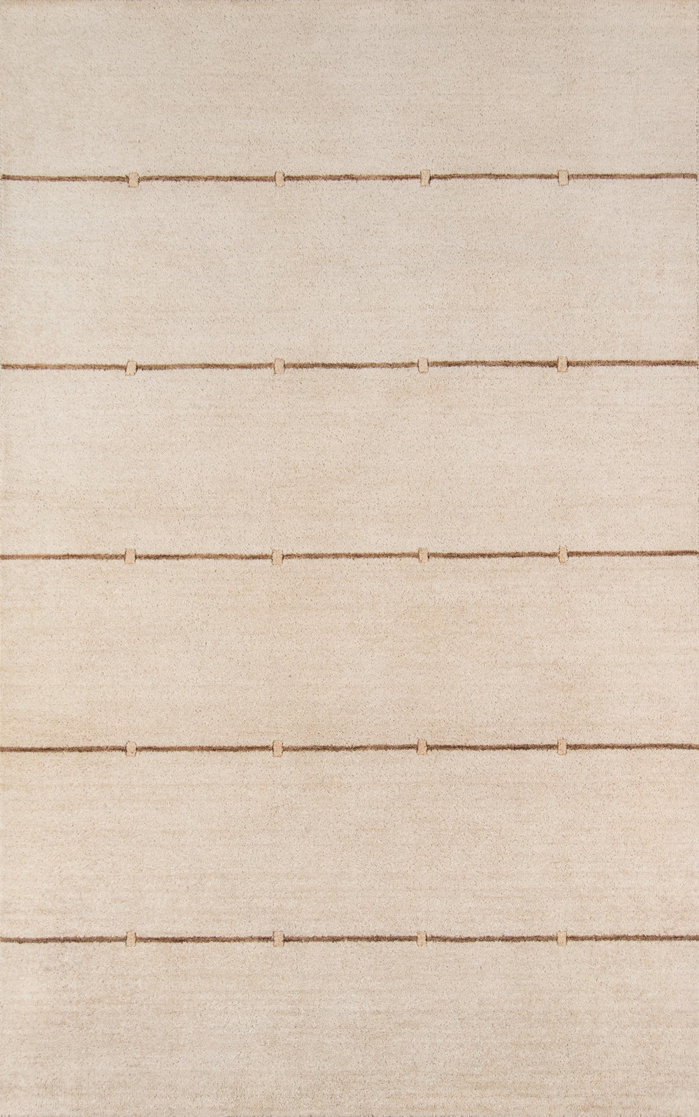 Momeni Gramercy GM-03 Hand Loomed Contemporary Striped Indoor Area Rug Sand 9'6" x 13'6" GRAMEGM-03SND96D6