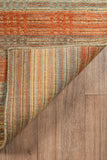 Momeni Gramercy GM-06 Hand Loomed Contemporary Striped Indoor Area Rug Multi 9'6" x 13'6" GRAMEGM-06MTI96D6