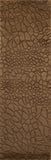 Momeni Gramercy GM-11 Hand Loomed Contemporary Solid Indoor Area Rug Brown 8' x 11' GRAMEGM-11BRN80B0
