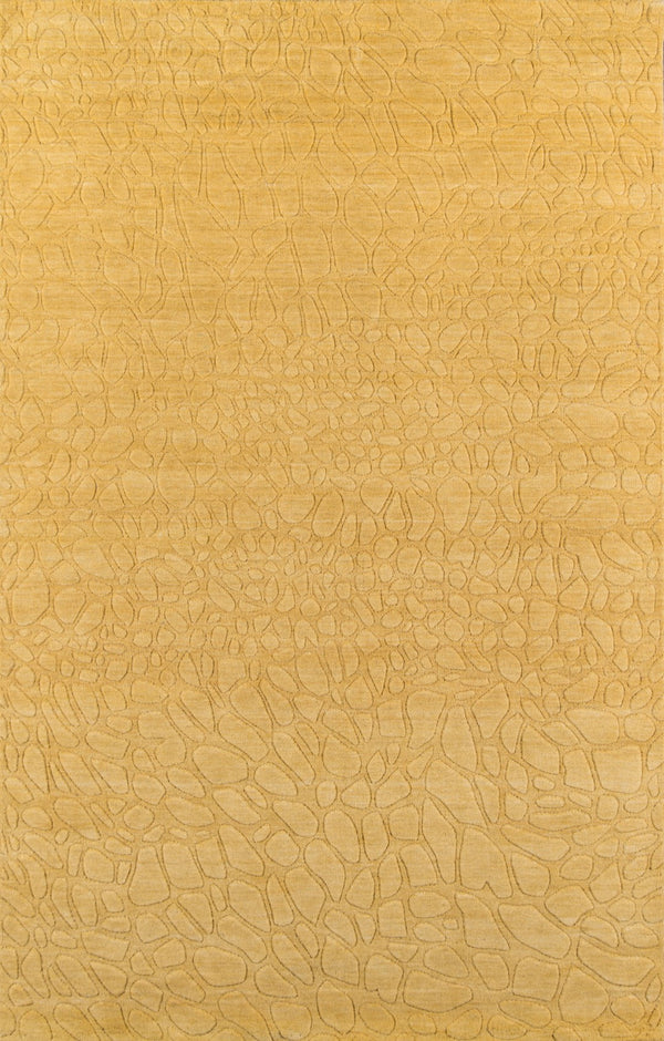 Momeni Gramercy GM-11 Hand Loomed Contemporary Solid Indoor Area Rug Gold 9'6" x 13'6" GRAMEGM-11GLD96D6