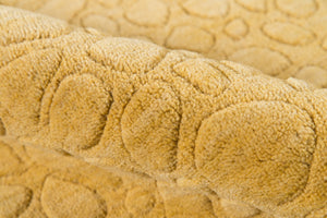 Momeni Gramercy GM-11 Hand Loomed Contemporary Solid Indoor Area Rug Gold 9'6" x 13'6" GRAMEGM-11GLD96D6