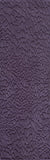 Momeni Gramercy GM-11 Hand Loomed Contemporary Solid Indoor Area Rug Purple 9'6" x 13'6" GRAMEGM-11PUR96D6
