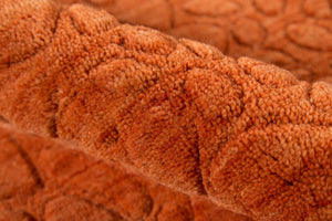 Momeni Gramercy GM-11 Hand Loomed Contemporary Solid Indoor Area Rug Tangerine 8' x 11' GRAMEGM-11TAG80B0