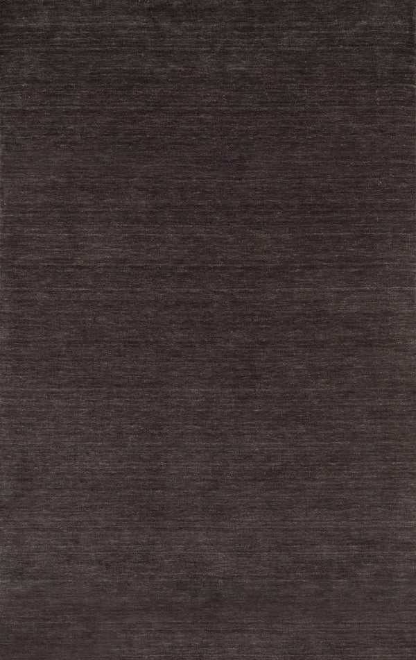 Momeni Gramercy GM-12 Hand Loomed Contemporary Solid Indoor Area Rug Charcoal 9'6" x 13'6" GRAMEGM-12CHR96D6