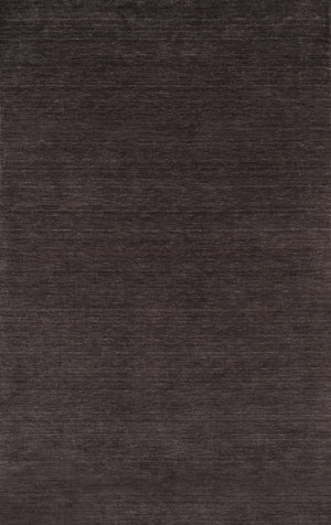 Momeni Gramercy GM-12 Hand Loomed Contemporary Solid Indoor Area Rug Charcoal 9'6" x 13'6" GRAMEGM-12CHR96D6