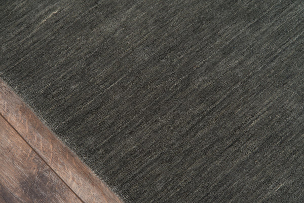 Momeni Gramercy GM-12 Hand Loomed Contemporary Solid Indoor Area Rug Lagoon 9'6" x 13'6" GRAMEGM-12LAG96D6