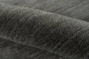 Momeni Gramercy GM-12 Hand Loomed Contemporary Solid Indoor Area Rug Lagoon 9'6" x 13'6" GRAMEGM-12LAG96D6