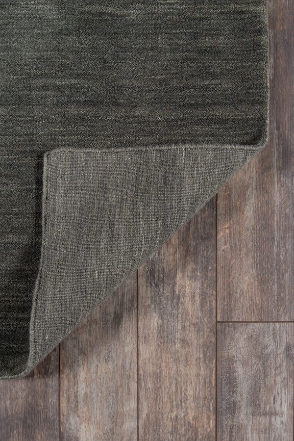 Momeni Gramercy GM-12 Hand Loomed Contemporary Solid Indoor Area Rug Lagoon 9'6" x 13'6" GRAMEGM-12LAG96D6