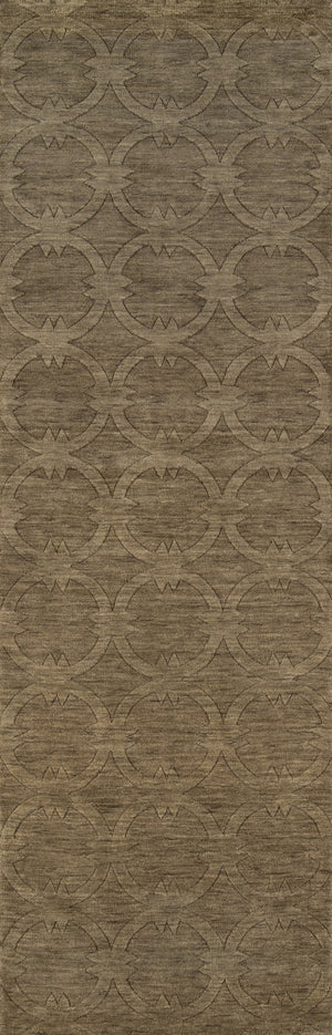 Momeni Gramercy GM-13 Hand Loomed Contemporary Geometric Indoor Area Rug Sage 9'6" x 13'6" GRAMEGM-13SAG96D6