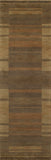 Momeni Gramercy GM-15 Hand Loomed Contemporary Geometric Indoor Area Rug Brown 9'6" x 13'6" GRAMEGM-15BRN96D6