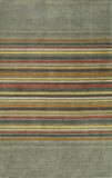Gramercy GM-25 Hand Loomed Contemporary Striped Indoor Area Rug