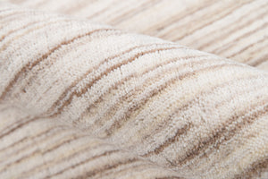 Momeni Gramercy GM-27 Hand Loomed Contemporary Abstract Indoor Area Rug Beige 9'6" x 13'6" GRAMEGM-27BGE96D6