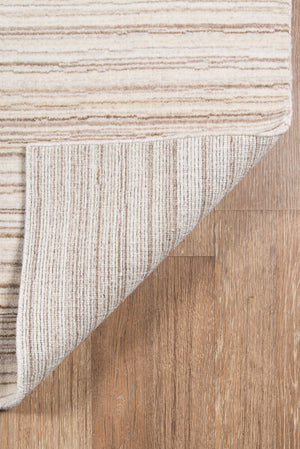 Momeni Gramercy GM-27 Hand Loomed Contemporary Abstract Indoor Area Rug Beige 9'6" x 13'6" GRAMEGM-27BGE96D6