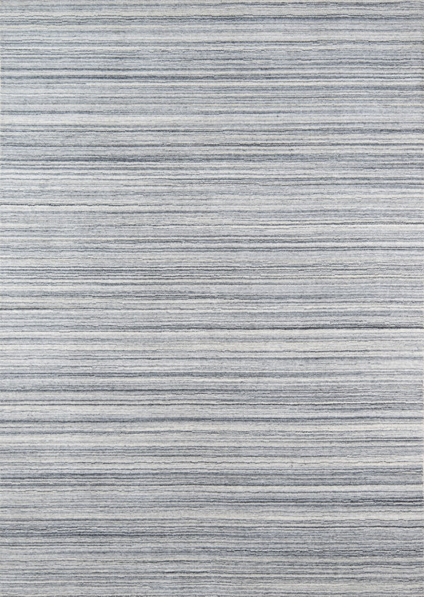 Momeni Gramercy GM-27 Hand Loomed Contemporary Abstract Indoor Area Rug Grey 9'6" x 13'6" GRAMEGM-27GRY96D6